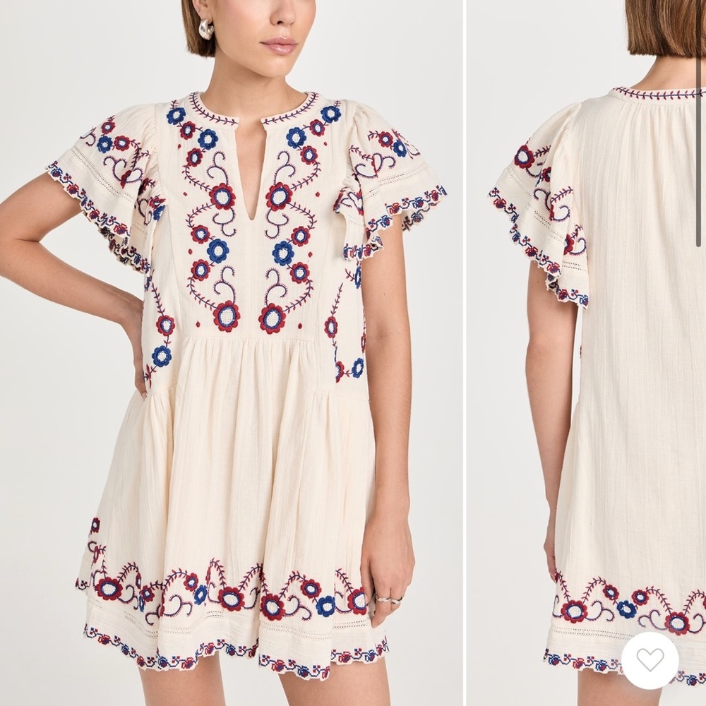 Sea Soren Embroidery Dress